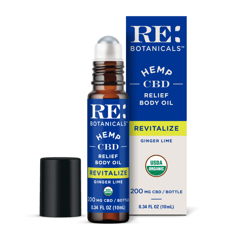 RELIEF BODY OIL – GINGER LIME